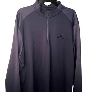 Pebble Beach men’s 1/4 zip pull over. Size XXXL light purple/gray.